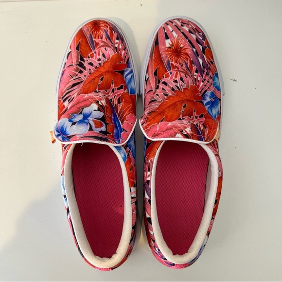 Nike Women’s Court Royale Leser Floral Print Slip On Shoes Sneakers Size 10 EUC - Picture 4 of 9